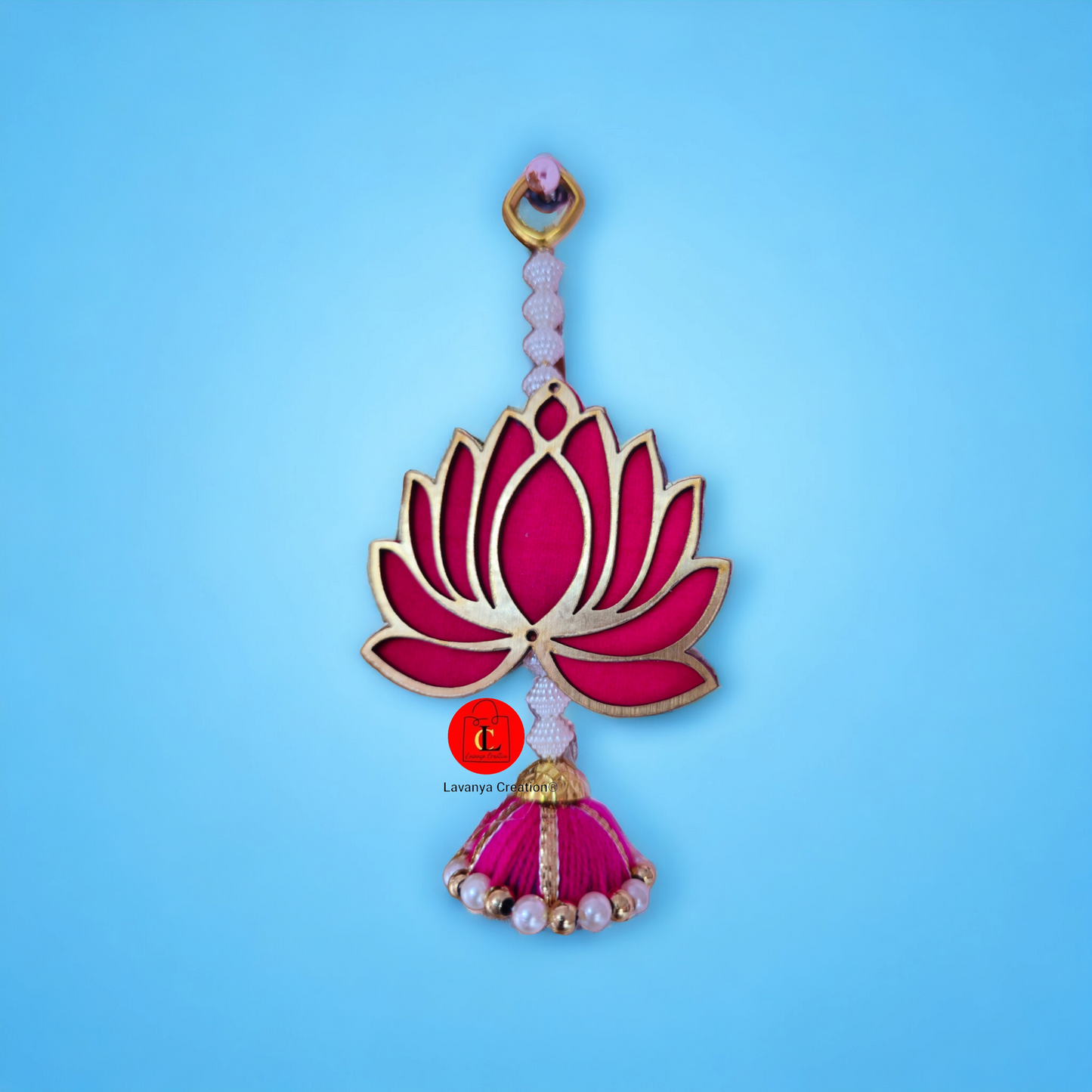 6 lotus door, wall hanging toran