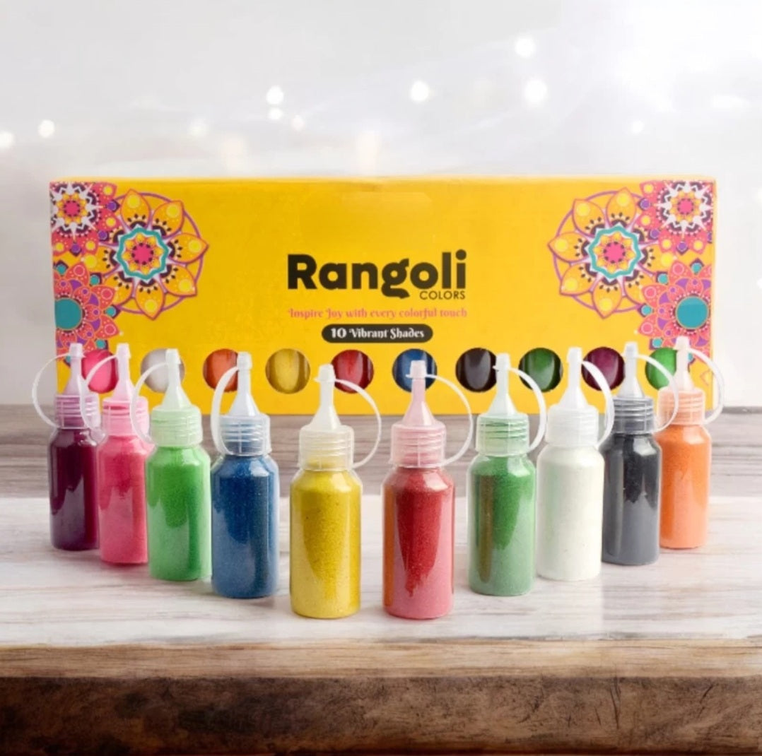 "Elegant Rangoli Kits for Home Decor"